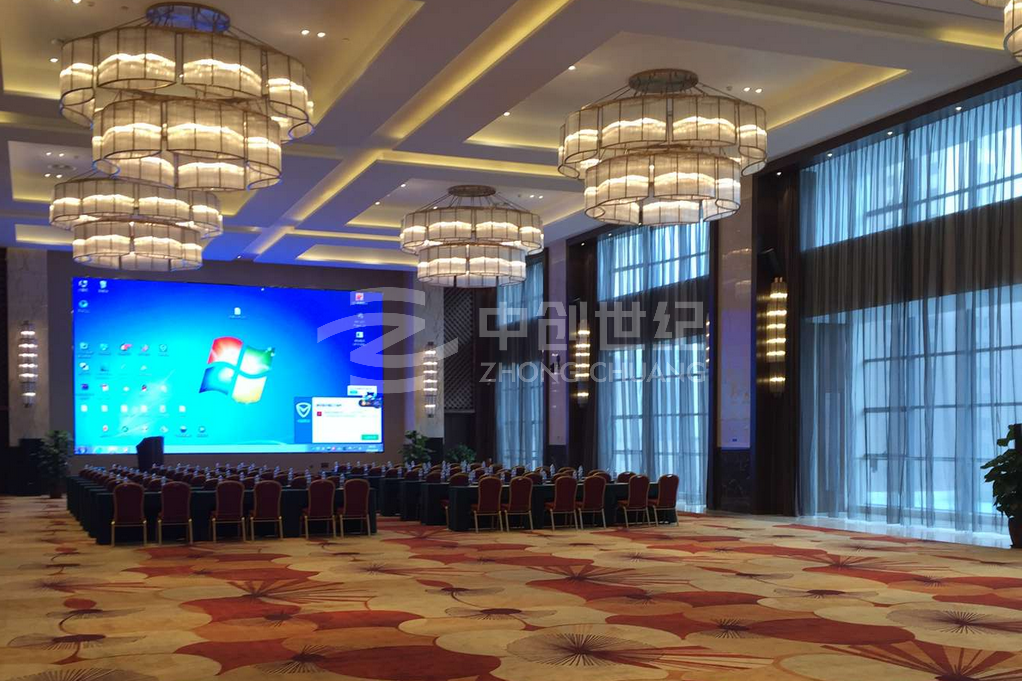 中興通訊鄒城和泰酒店宴會(huì)廳-全局照2 中興通訊鄒城和泰酒店宴會(huì)廳-全局照2