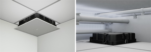 EdgeMax LP 揚(yáng)聲器安裝效果演示 EdgeMax LP 揚(yáng)聲器安裝效果演示